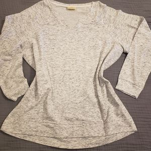 NWOT Slouchy V-Neck Style Sweatshirt - 3X